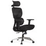 Офісне крісло Mealux D1 Air Fabric Black (HF-D1 F/B)