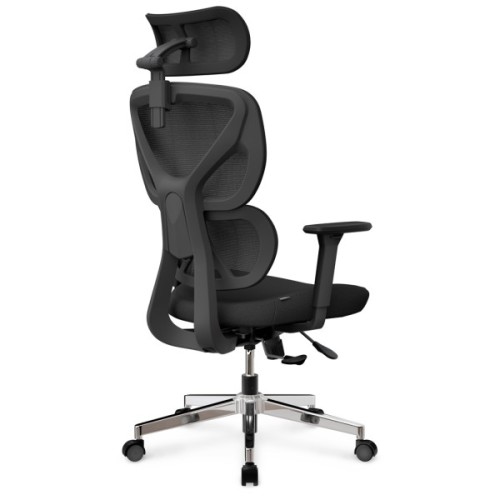 Офісне крісло Mealux D1 Air Fabric Black (HF-D1 F/B)