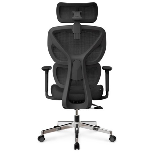 Офісне крісло Mealux D1 Air Fabric Black (HF-D1 F/B)