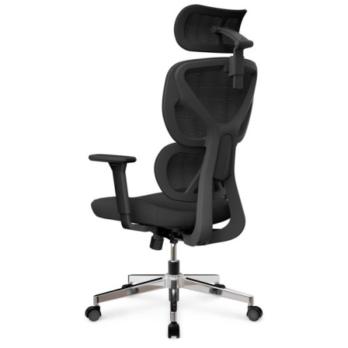 Офісне крісло Mealux D1 Air Fabric Black (HF-D1 F/B)