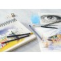 Олівці кольорові Faber-Castell GoldFaber металевий пенал 12 кольорів (114712) (27641)