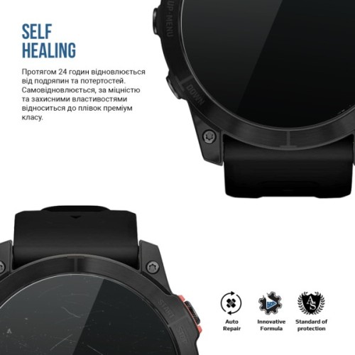 Плівка захисна Armorstandart Matte hydrogel Garmin Fenix 7X Solar 51mm 6 pcs (ARM92008)