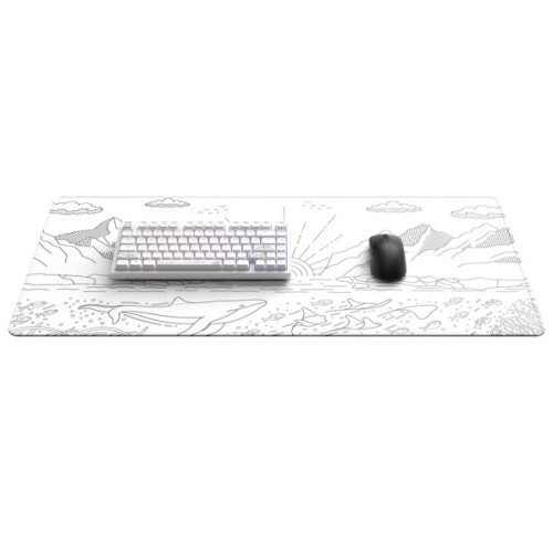 Килимок для мишки Dark Project Terra Nostra XL White (DPMP_NOSTRA_WHITE_XL)