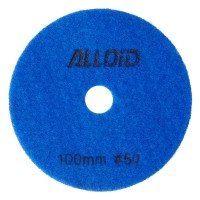 Круг зачистний Alloid Pro, алмазний, шліфувальний, на липучці, COMBS, 100мм, зерно 50 (DD-63377)