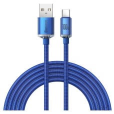 Дата кабель USB AM to USB-C 2.0m 6A 100W blue Baseus (CAJY000503)