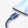 Дата кабель USB AM to USB-C 2.0m 6A 100W blue Baseus (CAJY000503)