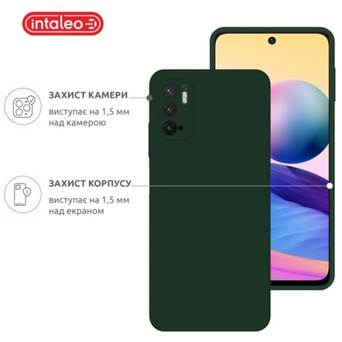 Чохол до мобільного телефона Intaleo SoftShell Xiaomi Redmi Note 10 5G Dark Green (1283126586200)