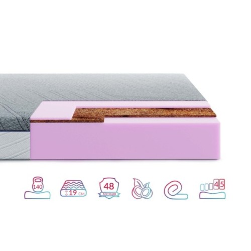 Матрац Highfoam Bellagio Primo, ортопедичний, двосторонній 150 х 200 см (4820001324273)