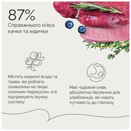 Ласощі для собак Savory Fillet Turkey With Duck 100 г (4820261921151)