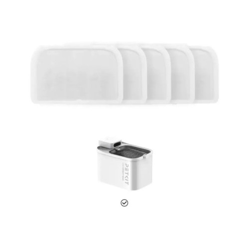 Фільтр для поїлки Petkit Filter Unit Rect Eversweet Max - 5 pcs (P4171)