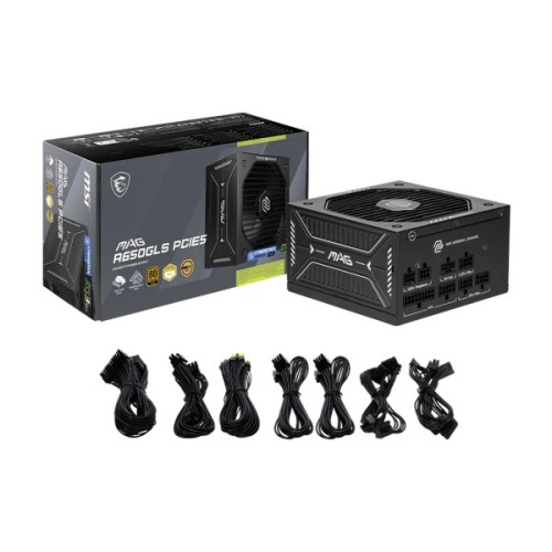 Блок живлення MSI 650W MAG A650GLS PCIE5 (MAG A650GLS PCIE5)