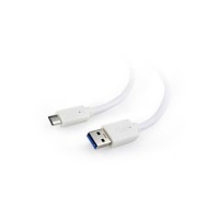 Дата кабель USB 3.0 AM to USB-C 1.8m Cablexpert (CCP-USB3-AMCM-6-W)
