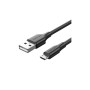 Дата кабель USB 2.0 AM to Micro 5P 2.0m black Vention (CTIBH)