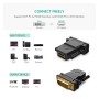 Перехідник DVI 24+1 M to HDMI F black Ugreen (20124)