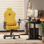 Крісло ігрове Anda Seat Kaiser 3E Fabric XL Bright Yellow (AD23YC-XL-09-Y-CF-Y01)