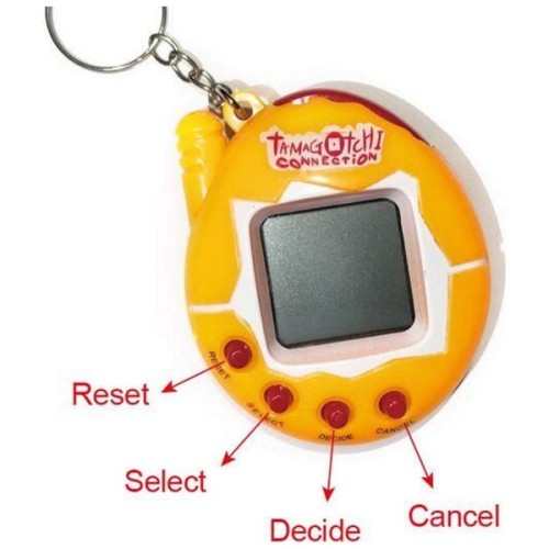 Інтерактивна іграшка UFT електронний вихованець Тамагочі в Яйці Динозавра Eggshell Game White (EggWhite)