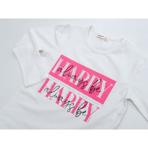 Кофта дитяча Breeze HAPPY (16383-134G-cream)