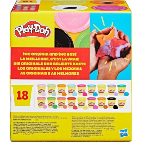 Пластилін Hasbro Play-Doh 18 баночок (G0522)