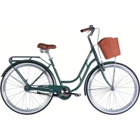 Велосипед Dorozhnik 28" RETRO Velosteel рама-19" ST 2026 зелено-сірий (OPS-D-28-545)