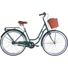 Велосипед Dorozhnik 28" RETRO Velosteel рама-19" ST 2026 зелено-сірий (OPS-D-28-545)
