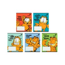 Зошит Kite Garfield, 18 аркушів, лінія (GF26-237)