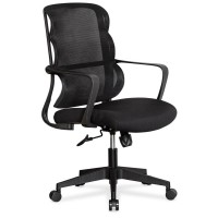 Офісне крісло Mealux Easy Lite Black (HF-L14 F/B)