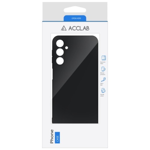 Чохол до мобільного телефона ACCLAB Silicone Case Samsung Galaxy A24 Black (1283126601828)