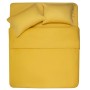Простирадло Ardesto на резинці Mix&Match, 100% бавовна, сатин жовтий 160х200+30 см (ART1620FSS)