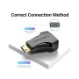 Перехідник HDMI to Mini HDMI black Vention (AISB0)