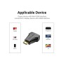 Перехідник HDMI to Mini HDMI black Vention (AISB0)