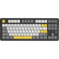 Клавіатура Ajazz AK870 V2 Flying Fish Switch USB UA Black/Grey/Yellow (AK870-V2-FF-BGY)
