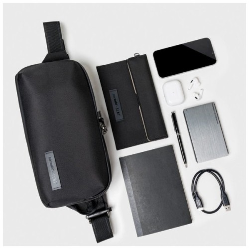 Сумка Pacsafe x SLNT pocket sling Чорна (83102100)
