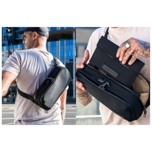 Сумка Pacsafe x SLNT pocket sling Чорна (83102100)