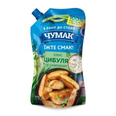 Соус Чумак Цибуля зі сметаною 200 г (4823096003924)