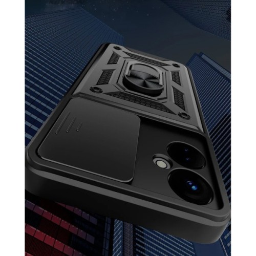 Чохол до мобільного телефона BeCover Military Tecno Spark 9 Pro (KH7n) Black (710006)