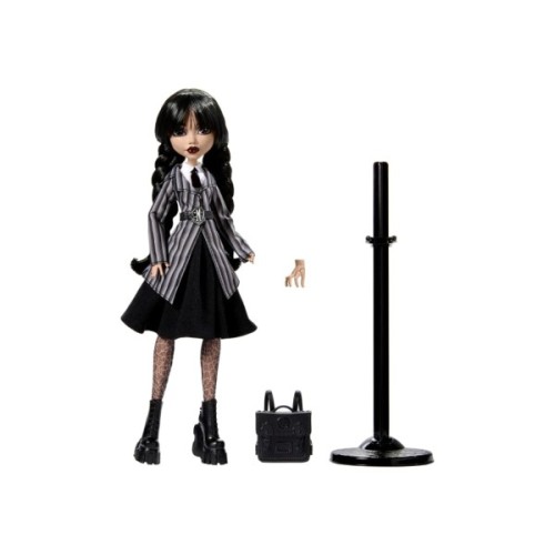 Лялька Monster High колекційна Венздей у шкільній формі (HXJ04)