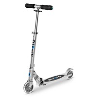 Самокат Micro Sprite Silver LED (SA0216)