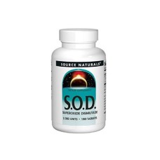 Антиоксидант Source Naturals СОД Ферменти 235 мг, SOD, 180 таблеток (SN0613)