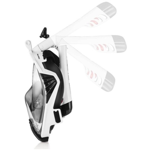 Маска для плавання Aqua Speed Drift 7087 чорний, білий 249-57 S/M (5908217670878)