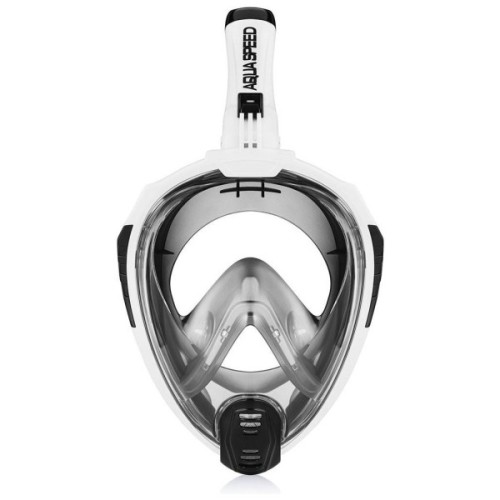 Маска для плавання Aqua Speed Drift 7087 чорний, білий 249-57 S/M (5908217670878)