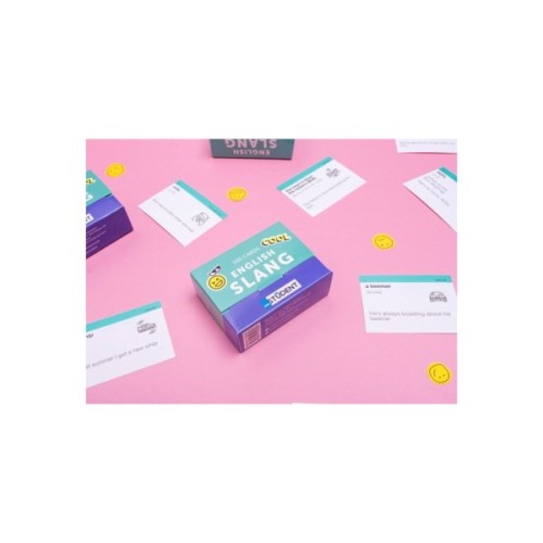 Навчальний набір English Student Картки для вивчення англійської мови Slang, українська (591225953)