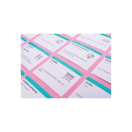 Навчальний набір English Student Картки для вивчення англійської мови Slang, українська (591225953)