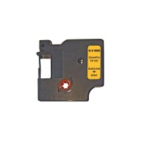 Стрічка для принтера етикеток UKRMARK RL-D-45023P-BK/GO, аналог DYMO S0720630, 12мм х 7м. (900302)