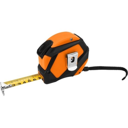 Рулетка Neo Tools 7.5мx25мм, з фіксатором змотування, магніт (67-234)