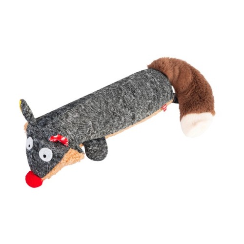 Іграшка для собак WAUDOG Fun Plush Єнот трикотаж 24 см (6258)