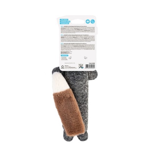 Іграшка для собак WAUDOG Fun Plush Єнот трикотаж 24 см (6258)