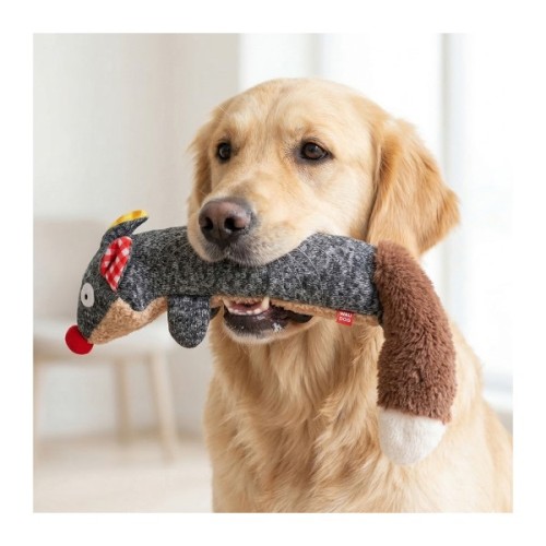 Іграшка для собак WAUDOG Fun Plush Єнот трикотаж 24 см (6258)