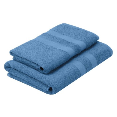 Рушник Ardesto набір махрових Splendid 50х90 см, 70х140 см, 2шт, 100% бавовна, блакитний (ART2359BL)