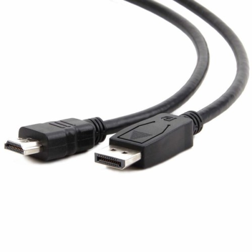 Кабель мультимедійний DisplayPort M to HDMI M 5.0m Cablexpert (CC-DP-HDMI-5M)
