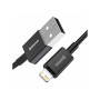 Дата кабель USB 2.0 AM to Lightning 2.0m 2.4A black Baseus (CALYS-C01)